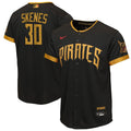Pittsburgh Pirates Paul Skenes Youth 2026 City Connect Stadium Jersey | Black