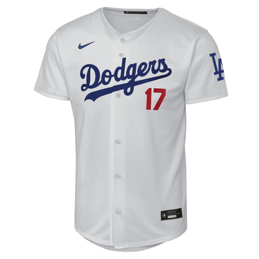 Los Angeles Dodgers Shohei Ohtani Youth Home Stadium Jersey | White
