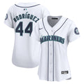 Seattle Mariners Julio Rodríguez Women's Home Limited Jersey | White