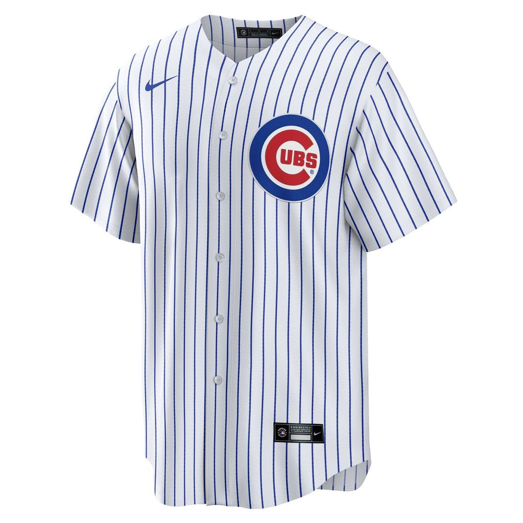 Chicago Cubs Dansby Swanson Replica Jersey | White