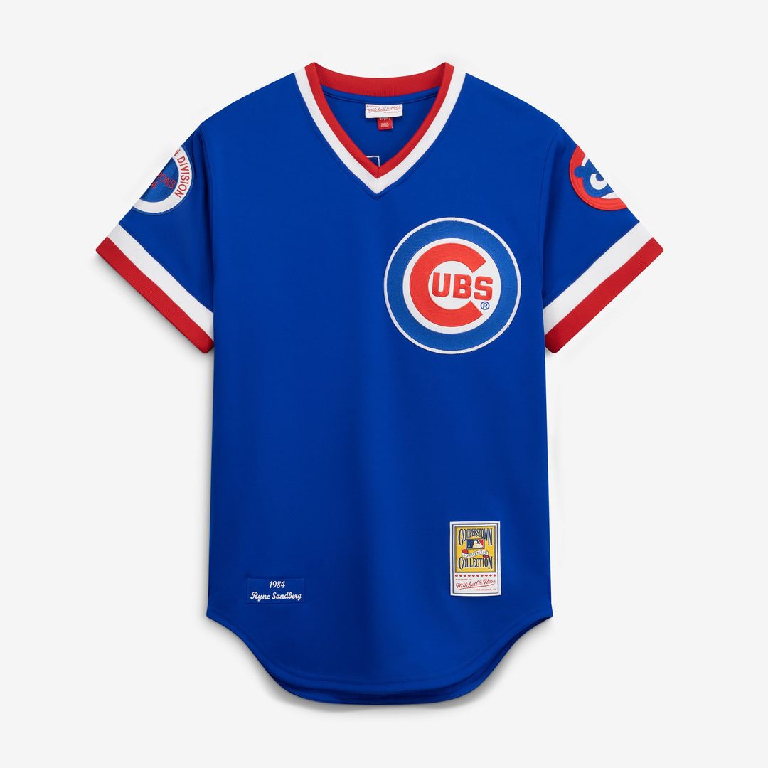 Chicago Cubs Ryne Sandberg 1984 Throwback Authentic Jersey | Royal