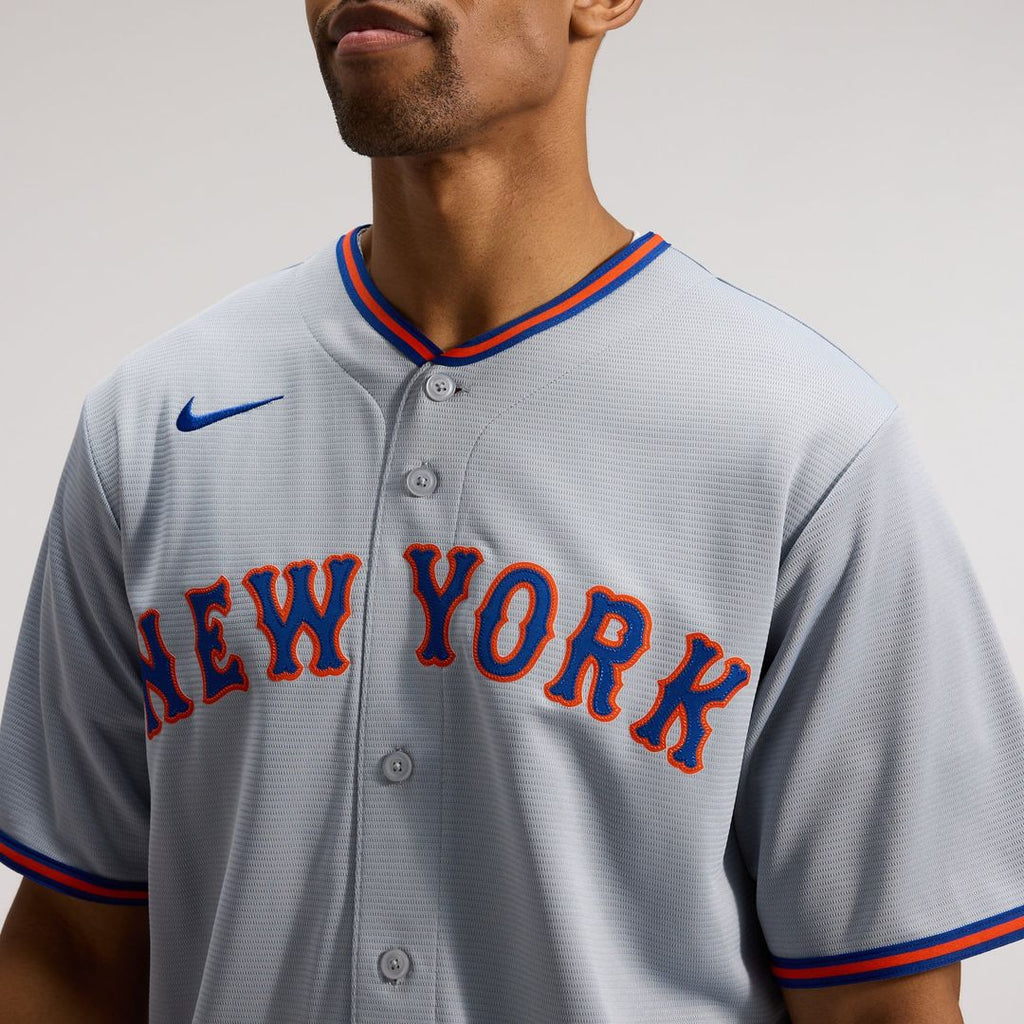 New York Mets Juan Soto Road Replica Jersey | Gray