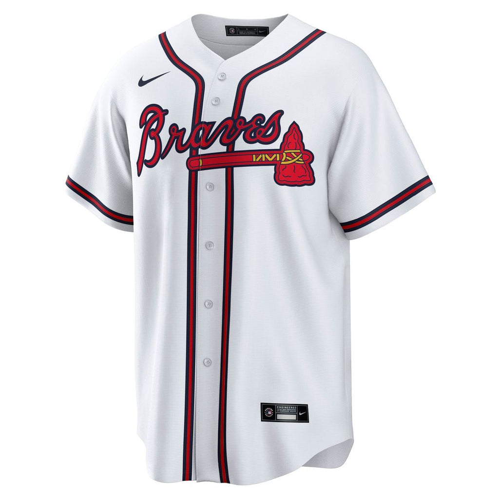 Atlanta Braves Austin Riley Home Replica Jersey | White