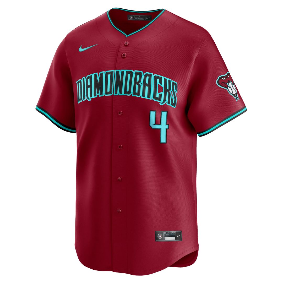 Arizona Diamondbacks Ketel Marte Alternate Limited Jersey | Black