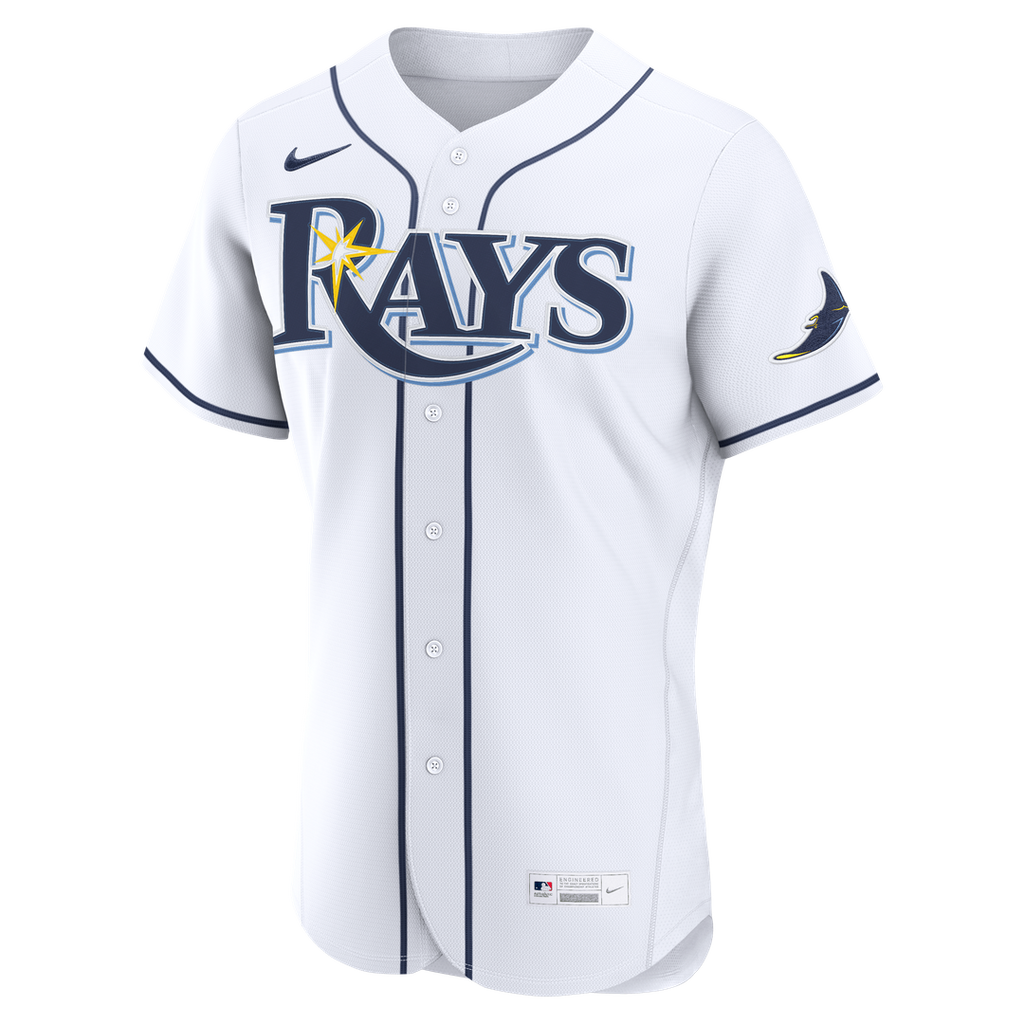 Tampa Bay Rays Home Authentic Jersey | White