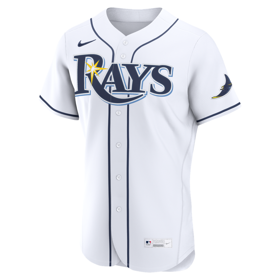 Tampa Bay Rays Home Authentic Jersey | White