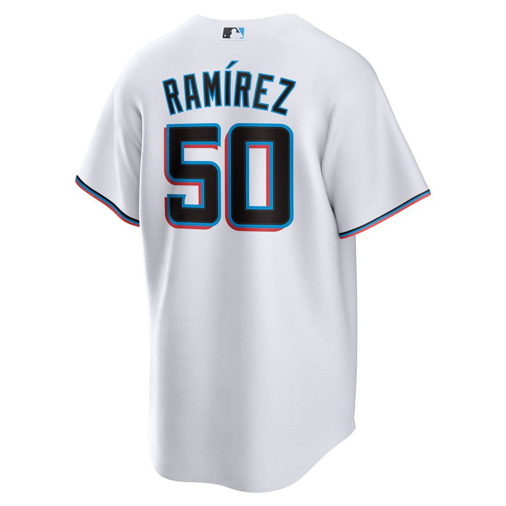 Miami Marlins Agustín Ramírez Home Replica Jersey | White