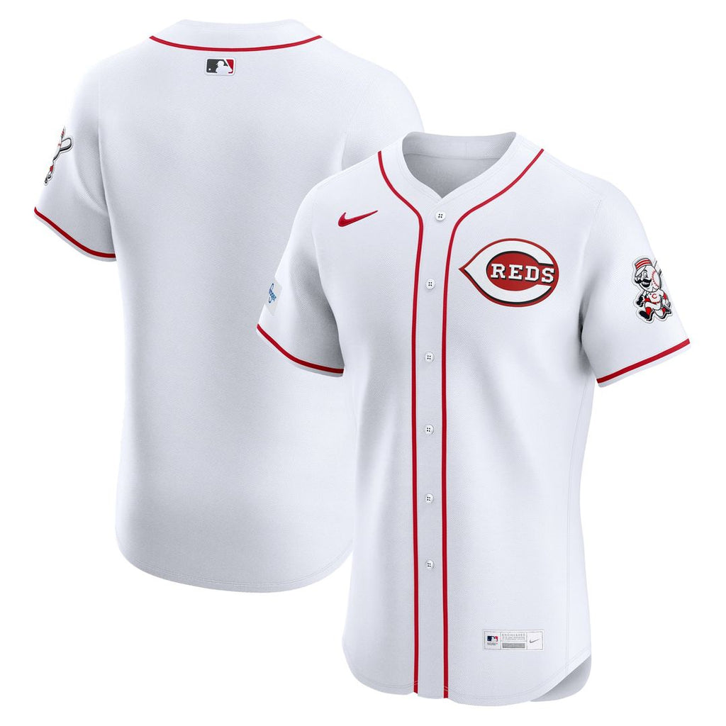 Cincinnati Reds Home Elite Jersey | White