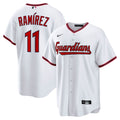 Cleveland Guardians José Ramírez Home Replica Jersey | White