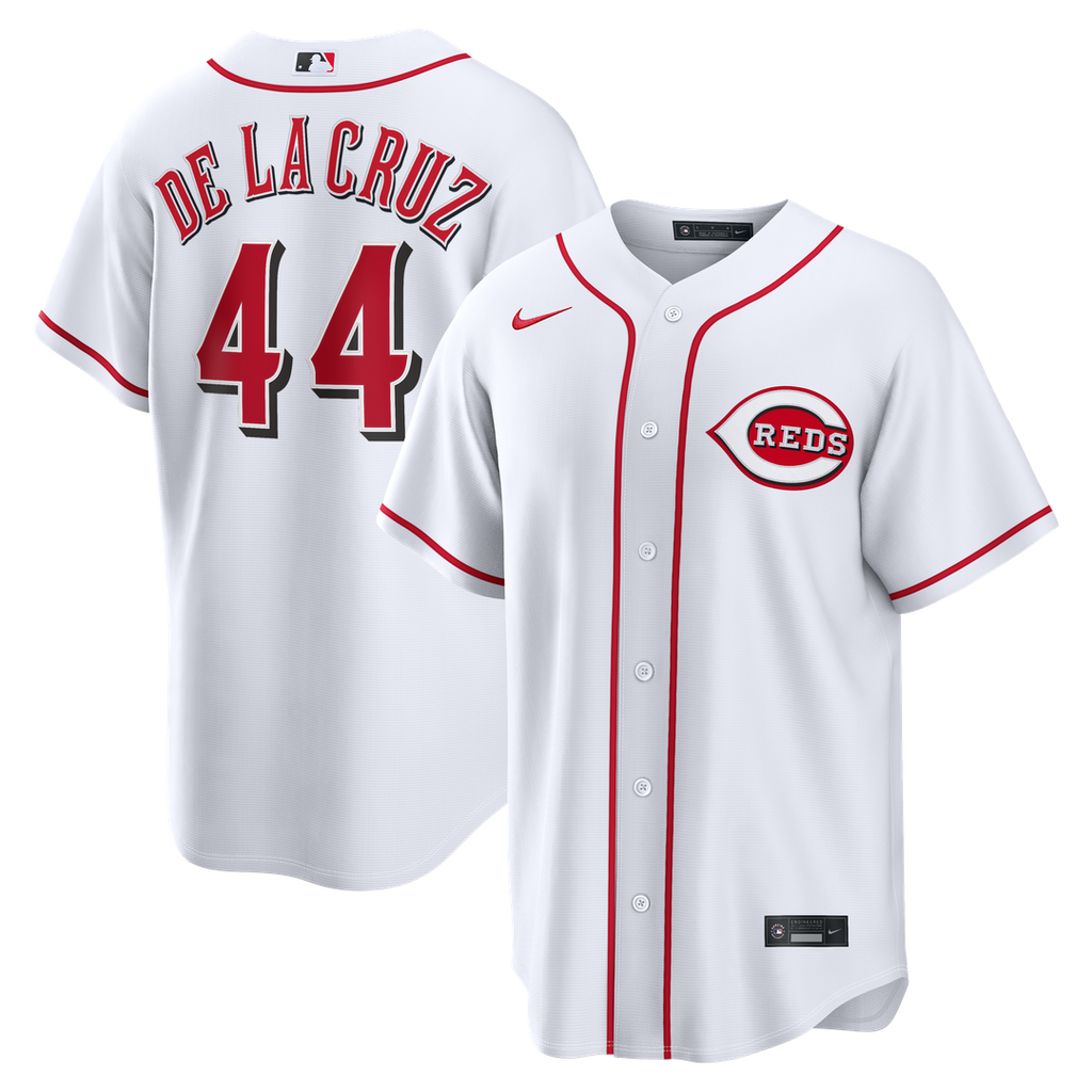 Cincinnati Reds Elly De La Cruz Home Replica Jersey | White