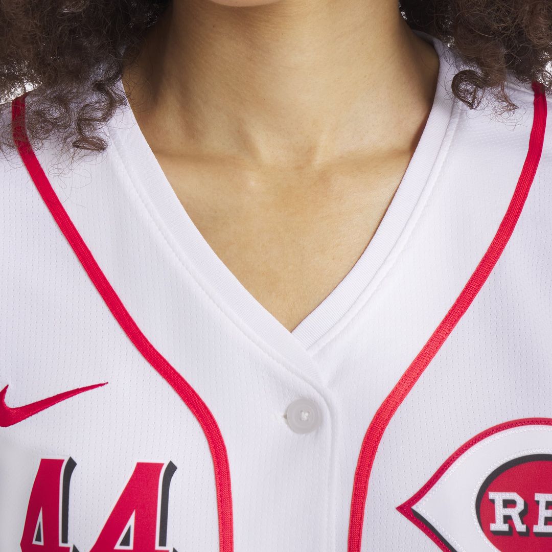 Cincinnati Reds Elly De La Cruz Women's Home Limited Jersey | White