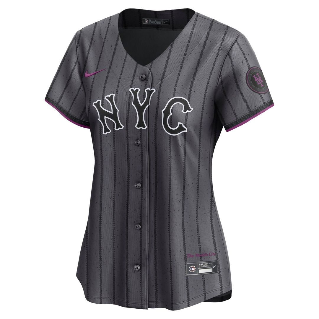 New York Mets Women's City Connect Limited Jersey | Gray