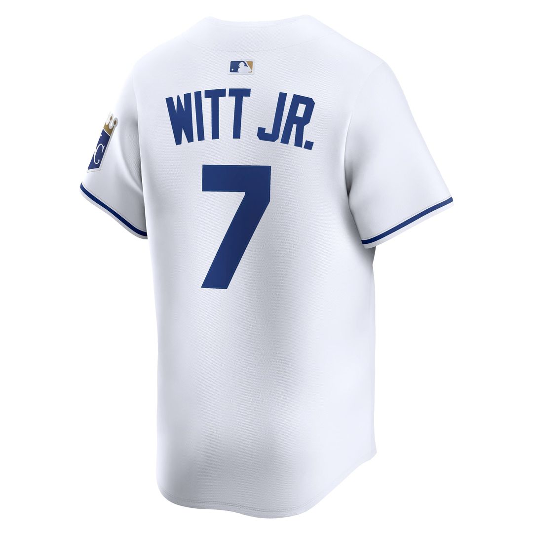 Kansas City Royals Bobby Witt Jr. Home Limited Jersey | White
