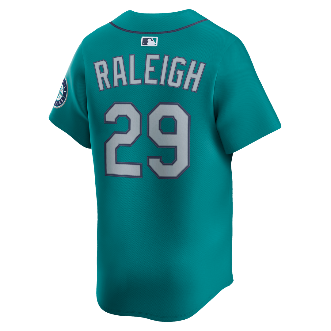 Seattle Mariners Cal Raleigh Home Limited Jersey | White
