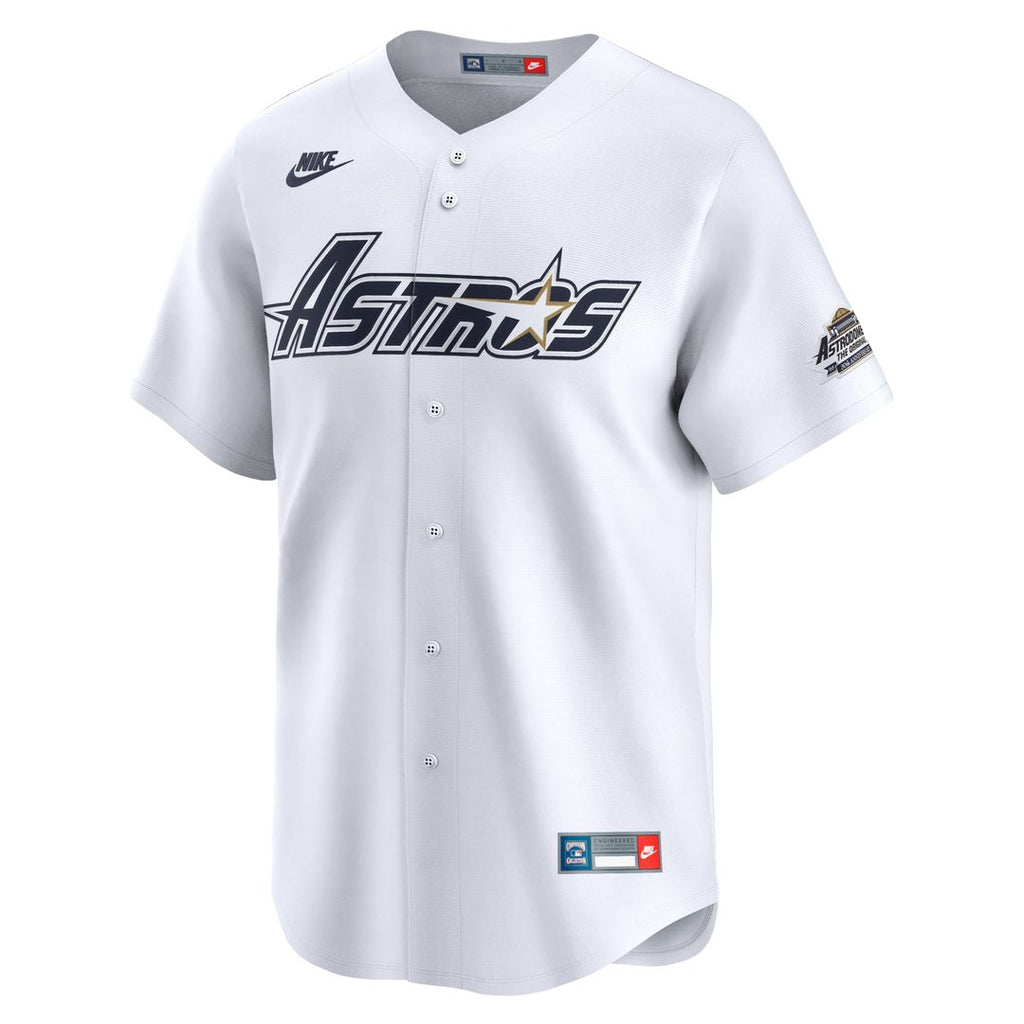 Houston Astros Craig Biggio Throwback Cooperstown Limited Jersey | White