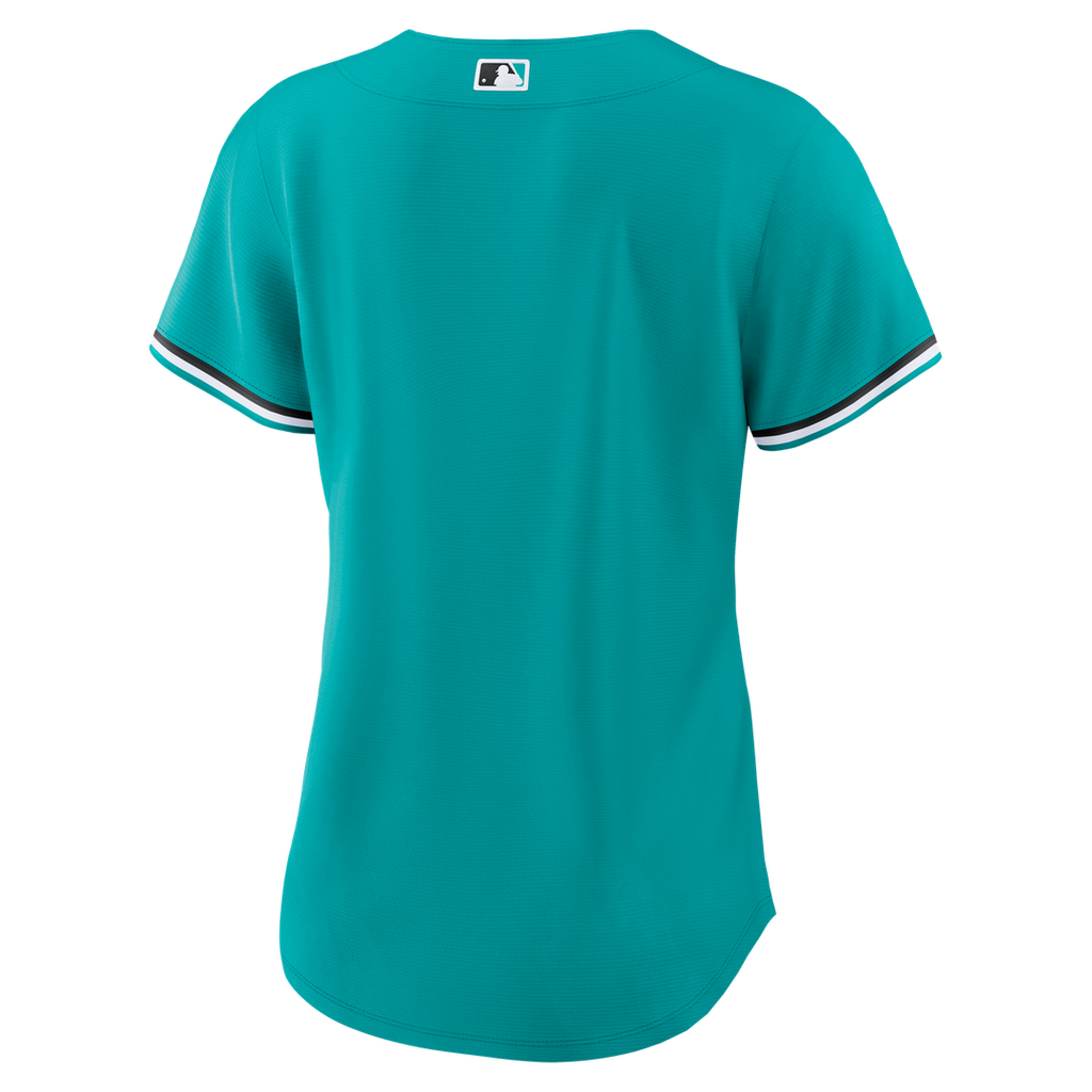 Miami Marlins Women's Alternate Replica Jersey | Teal