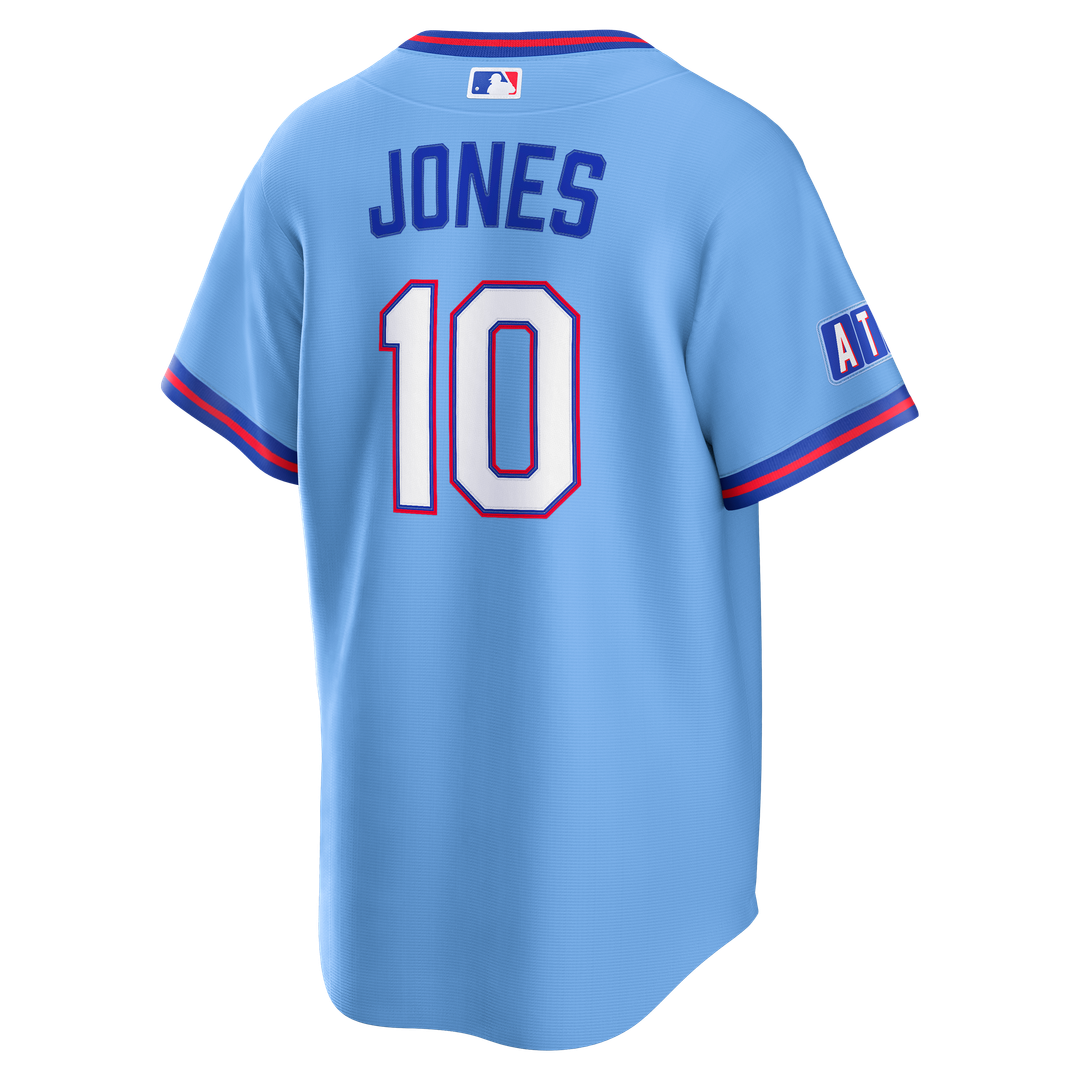 Atlanta Braves Chipper Jones 2026 City Connect Stadium Jersey | Powder Blue