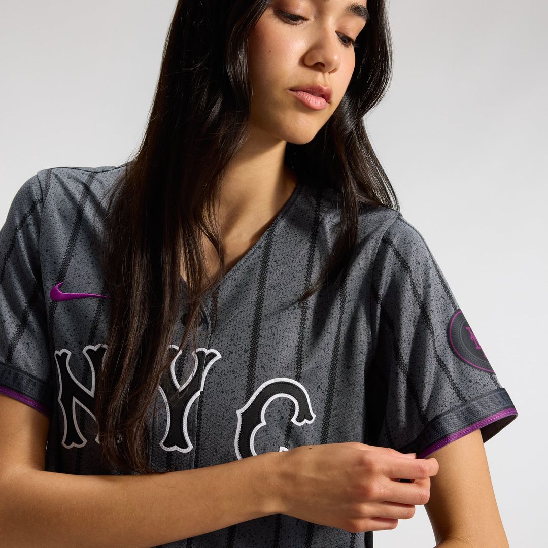 New York Mets Women's City Connect Limited Jersey | Gray
