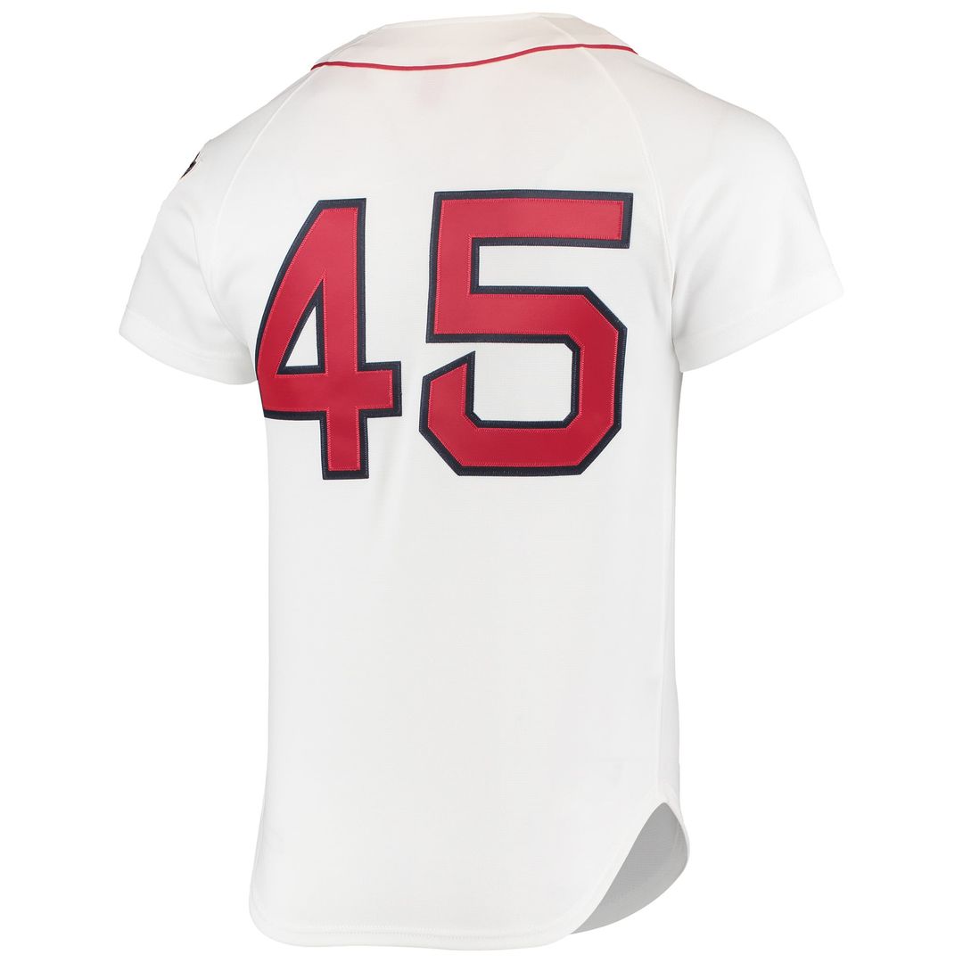 Boston Red Sox Pedro Martinez 1999 Cooperstown Home Authentic Jersey | White
