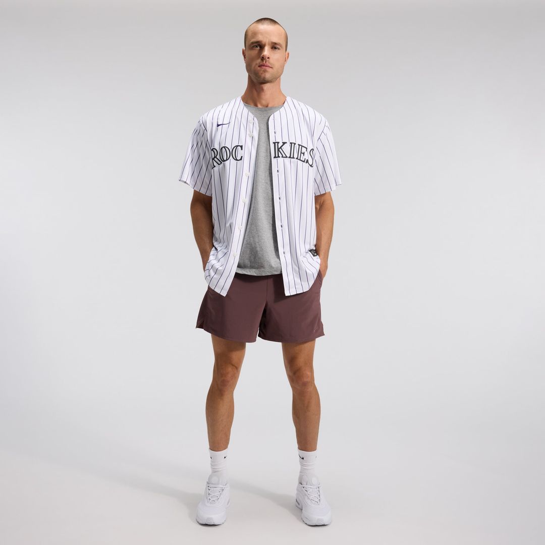 Colorado Rockies Home Replica Team Jersey | White