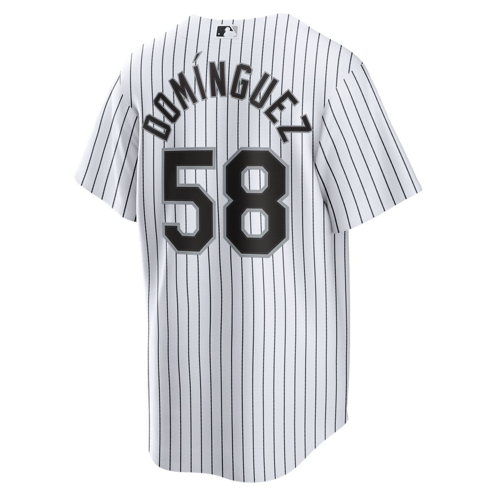 Chicago White Sox Seranthony Domínguez Home Replica Jersey | White