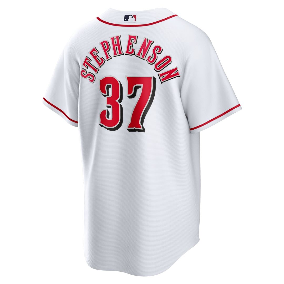 Cincinnati Reds Tyler Stephenson Home Replica Jersey | White