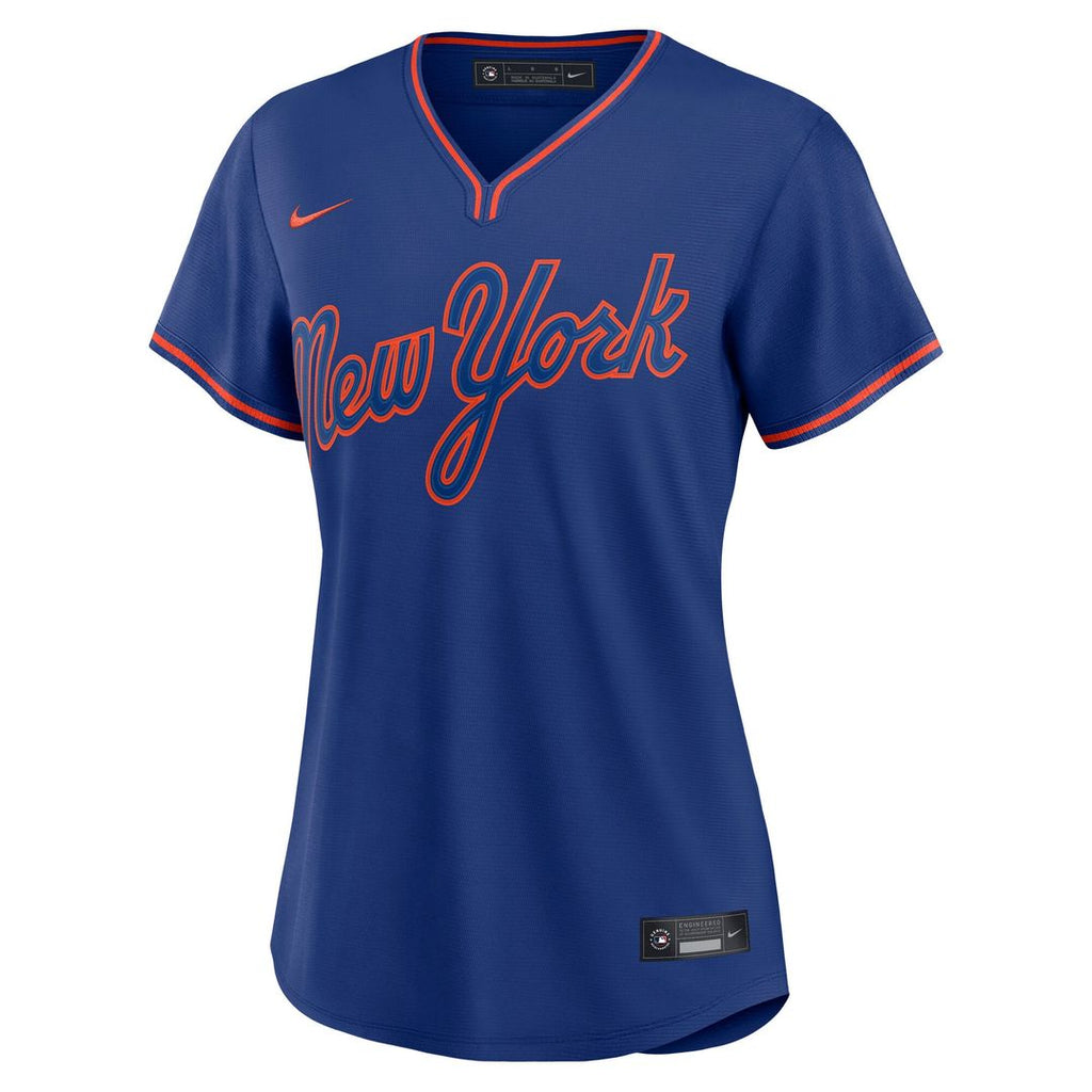 New York Mets Francisco Lindor Women's Alternate Replica Jersey | Royal