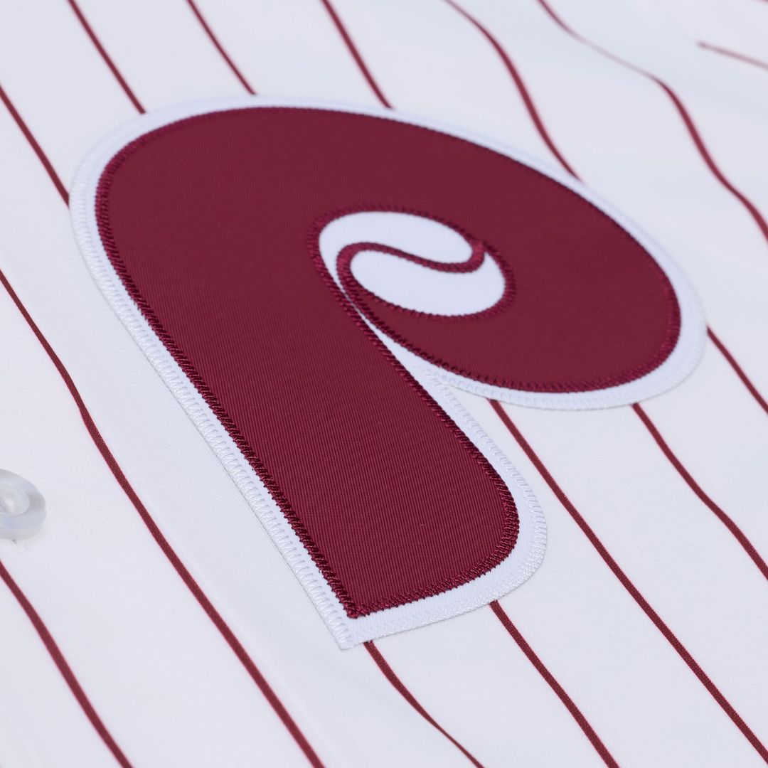 Philadelphia Phillies Jimmy Rollins 2003 Cooperstown Authentic Jersey | White