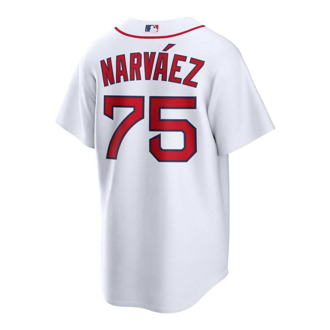 Boston Red Sox Carlos Narváez Home Replica Jersey | White