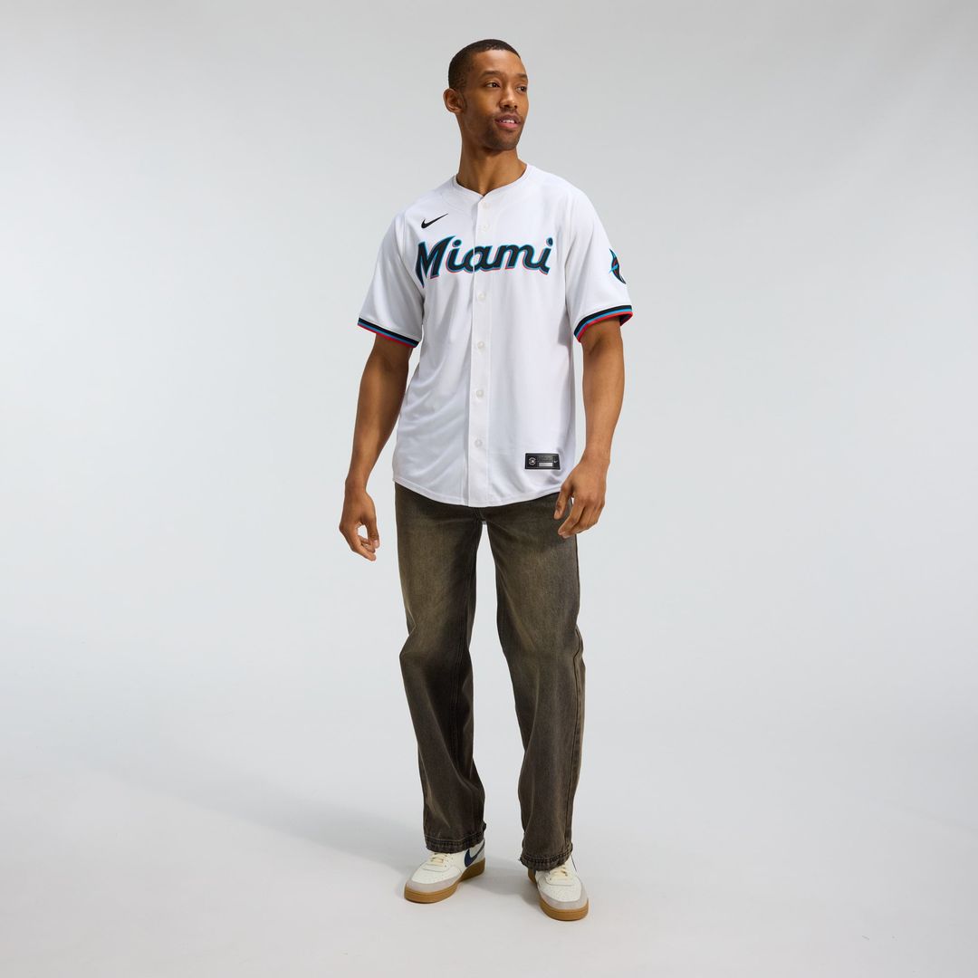 Miami Marlins Home Limited Jersey | White