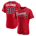 Atlanta Braves Drake Baldwin MLB Awards Authentic Jersey | Red