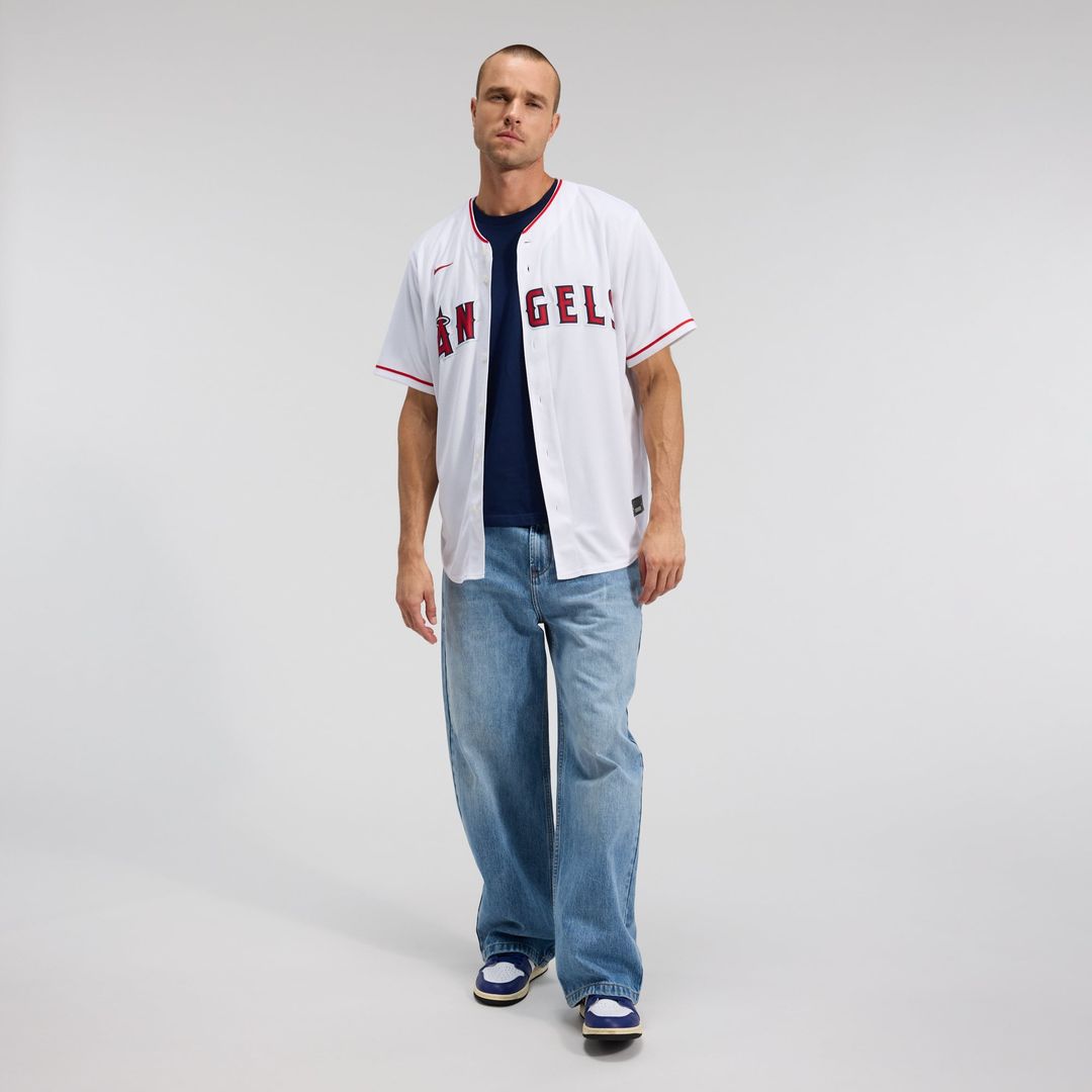 Los Angeles Angels Home Replica Team Jersey | White