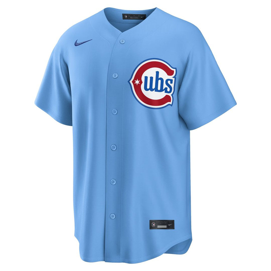 Chicago Cubs Dansby Swanson Alternate Replica Jersey | Light Blue