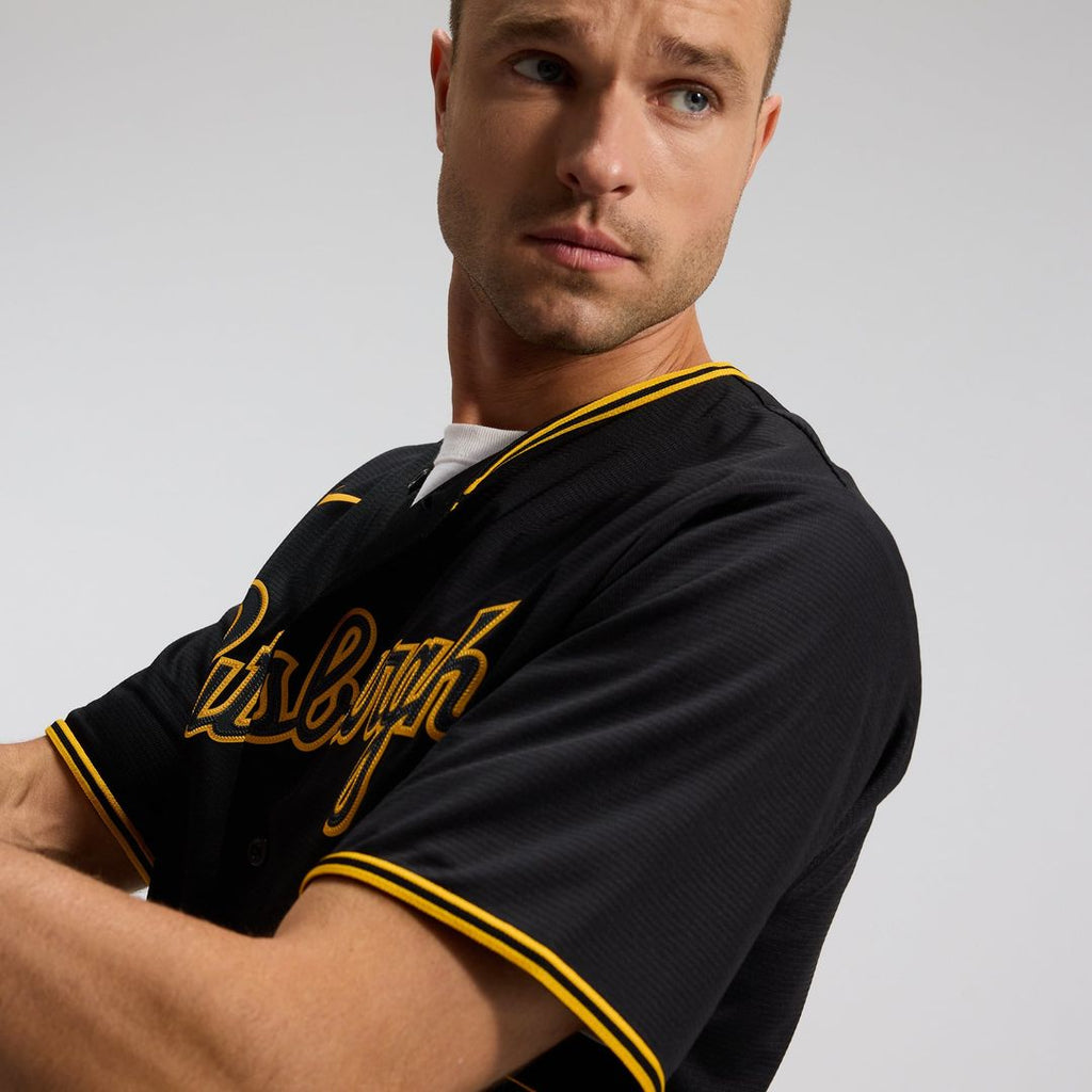Pittsburgh Pirates Alternate Replica Team Jersey | Black