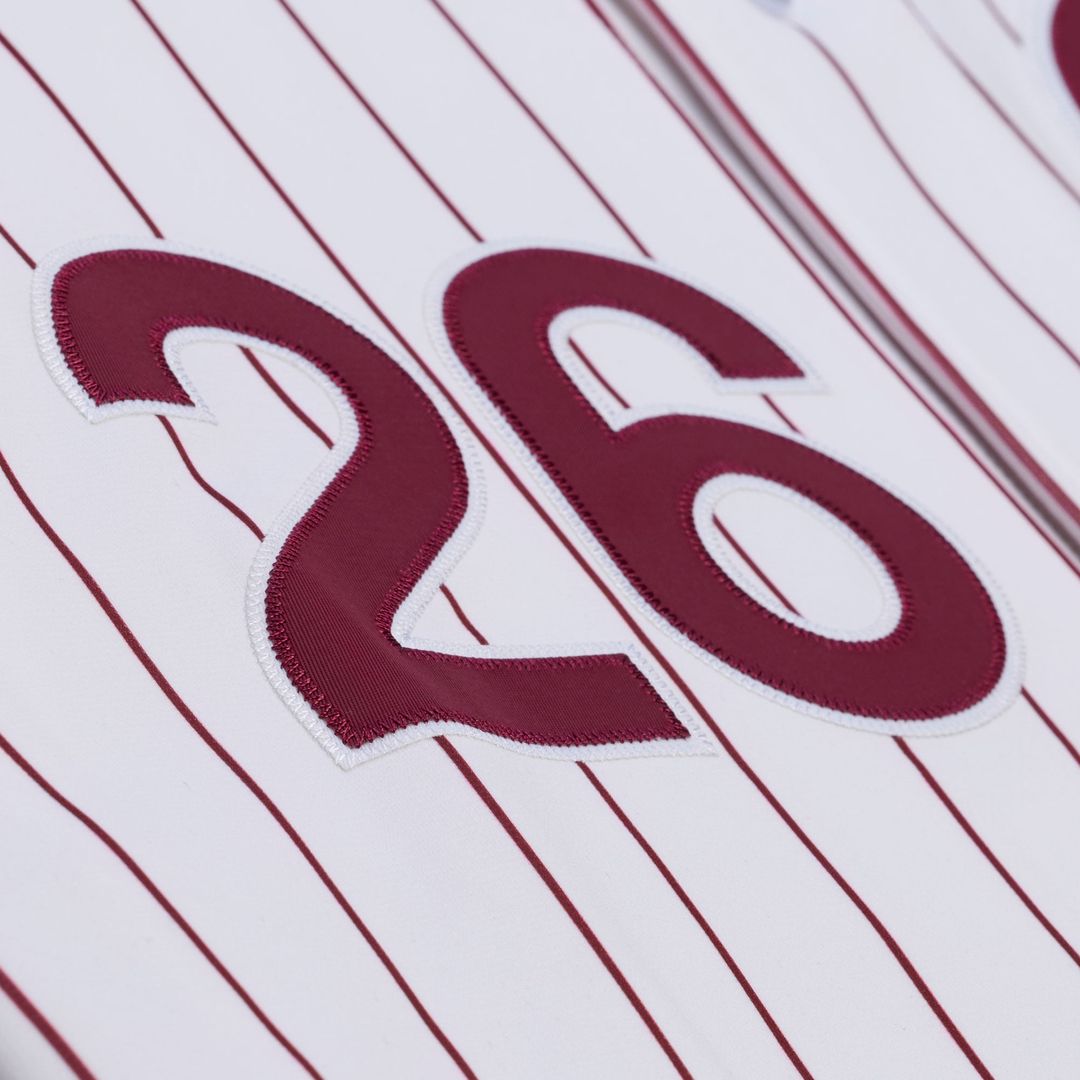 Philadelphia Phillies Chase Utley 2003 Cooperstown Authentic Jersey | White