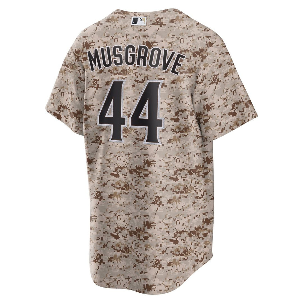 San Diego Padres Joe Musgrove USMC Alternate Replica Jersey | Camo