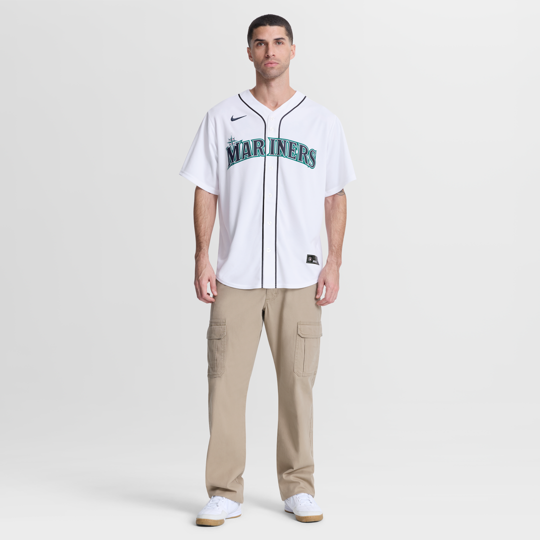 Seattle Mariners Cal Raleigh Road Replica Jersey | Navy