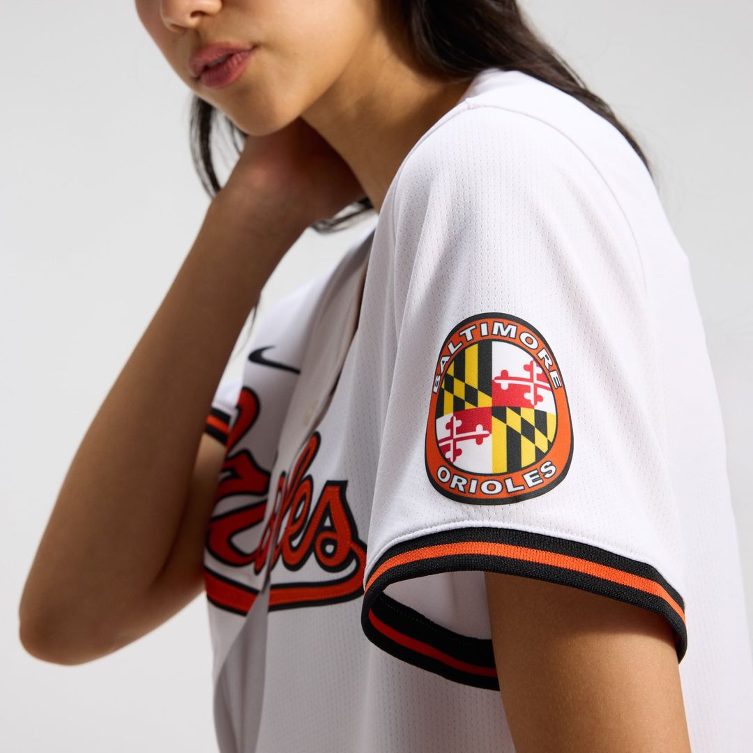 Baltimore Orioles Women's Home Limited Jersey | White