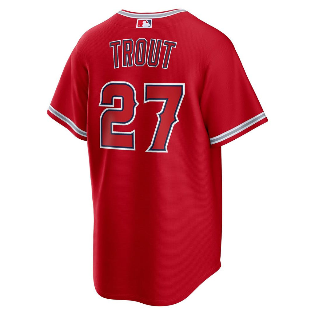 Los Angeles Angels Mike Trout Alternate Replica Jersey | Red