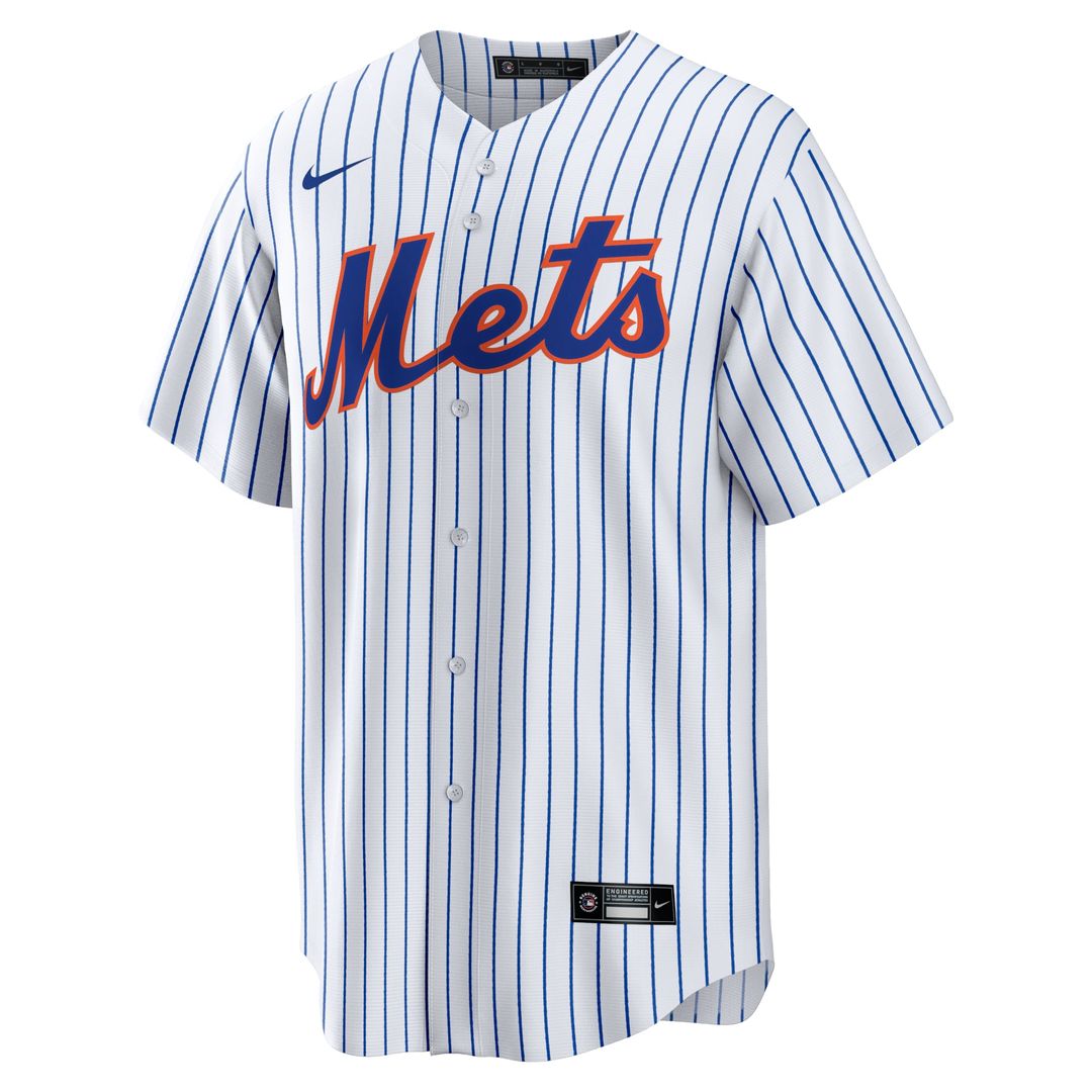 New York Mets Home Replica Team Jersey | White