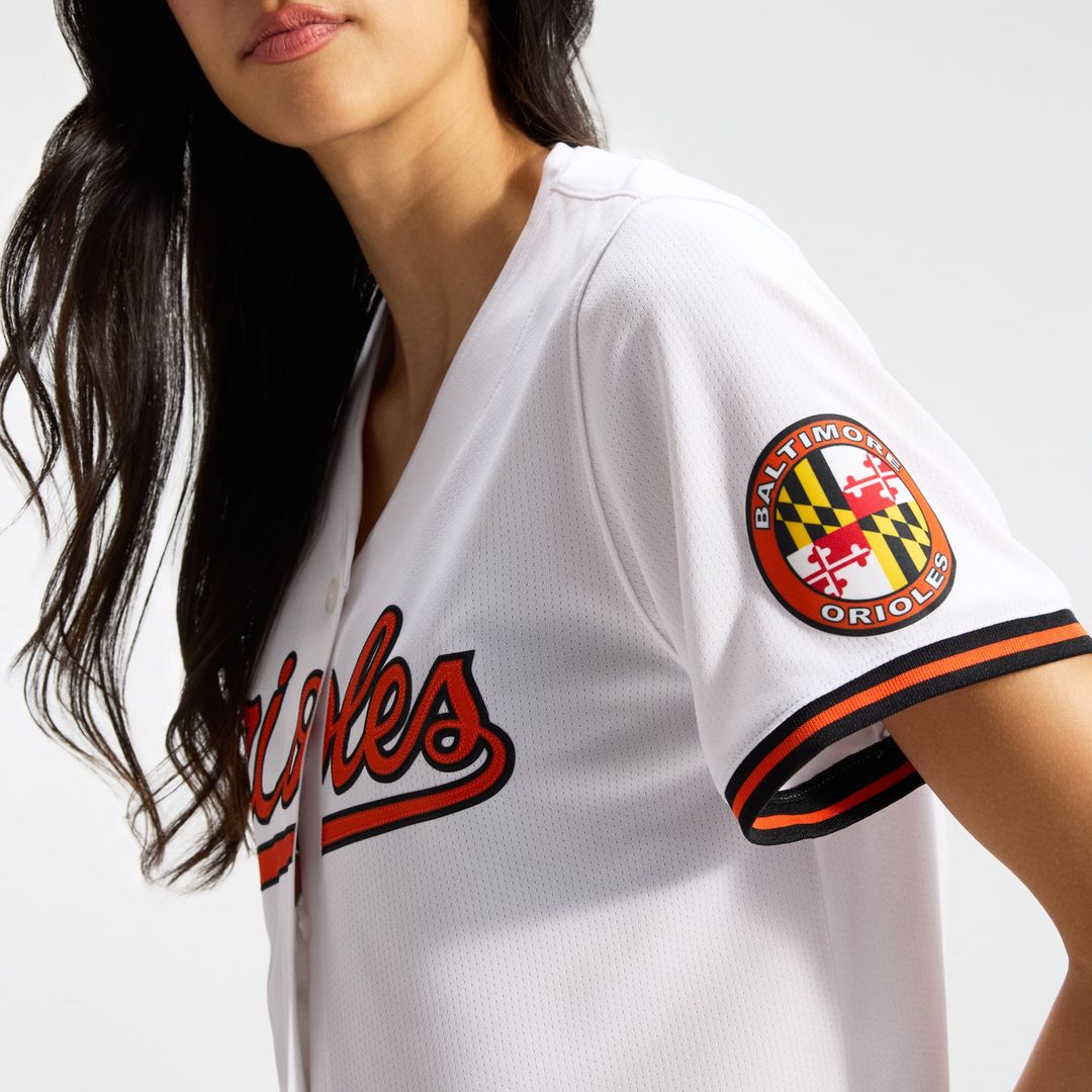 Baltimore Orioles Women's Home Limited Jersey | White