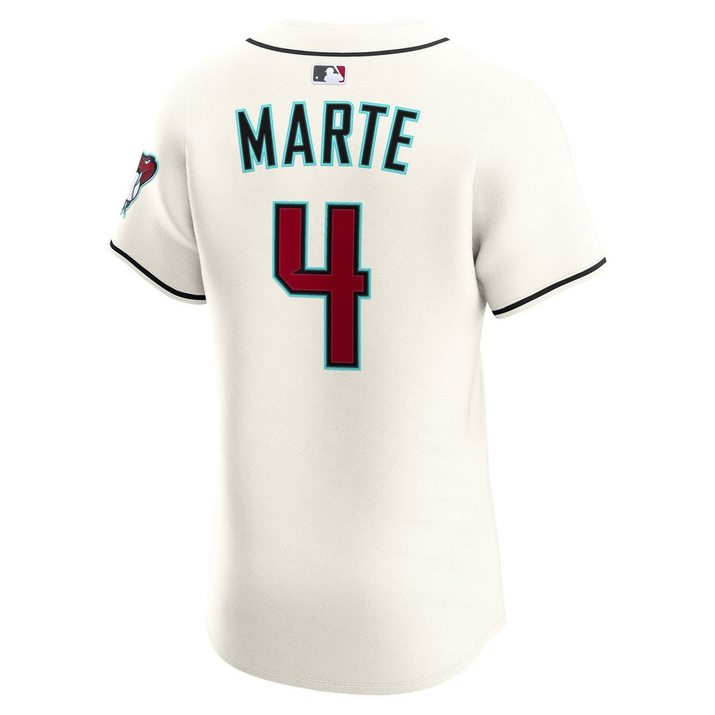 Arizona Diamondbacks Ketel Marte Home Elite Jersey | Cream