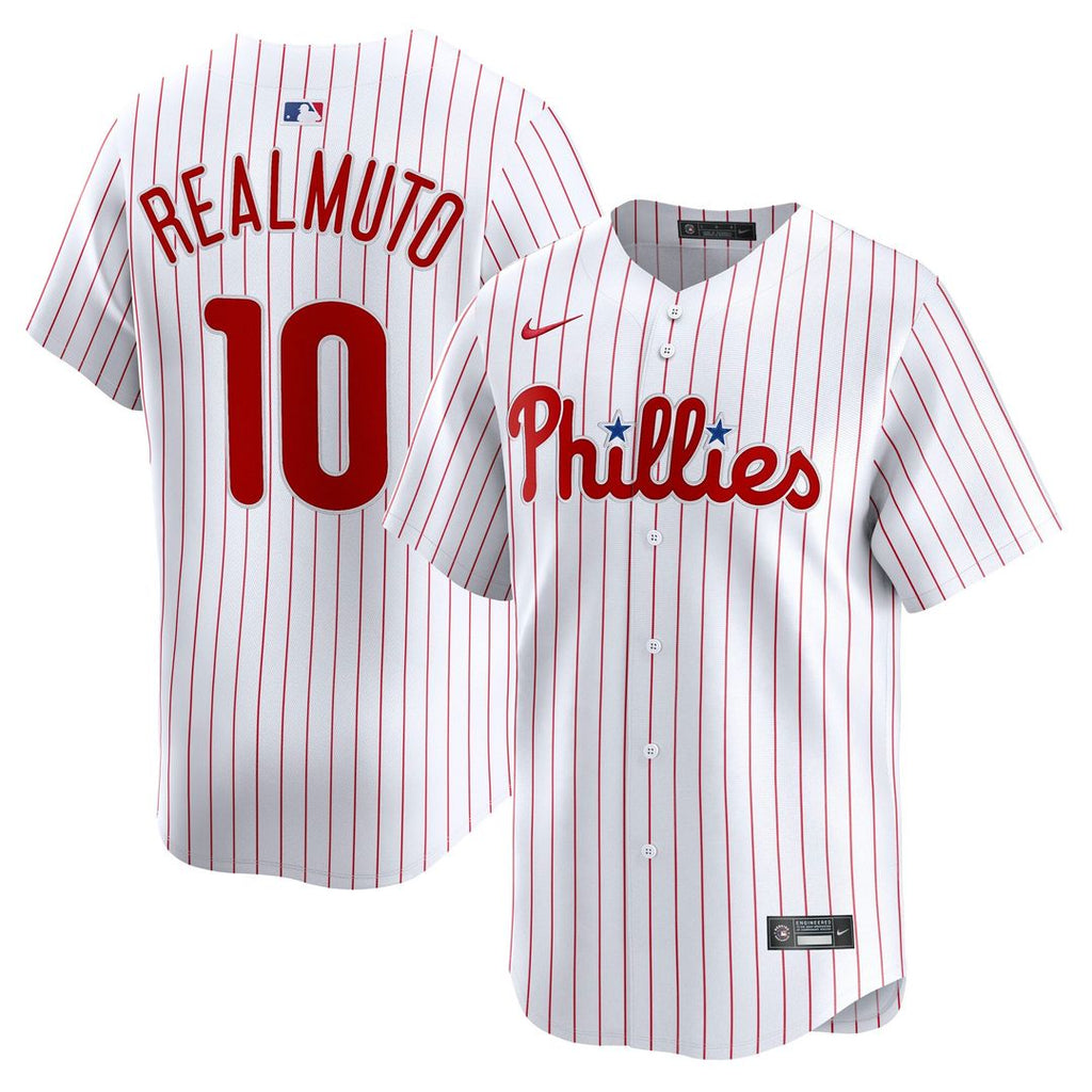 Philadelphia Phillies J.T. Realmuto Home Limited Jersey | White