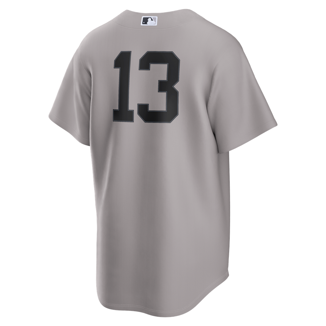 New York Yankees Jazz Chisholm Jr. Road Replica Jersey | Gray
