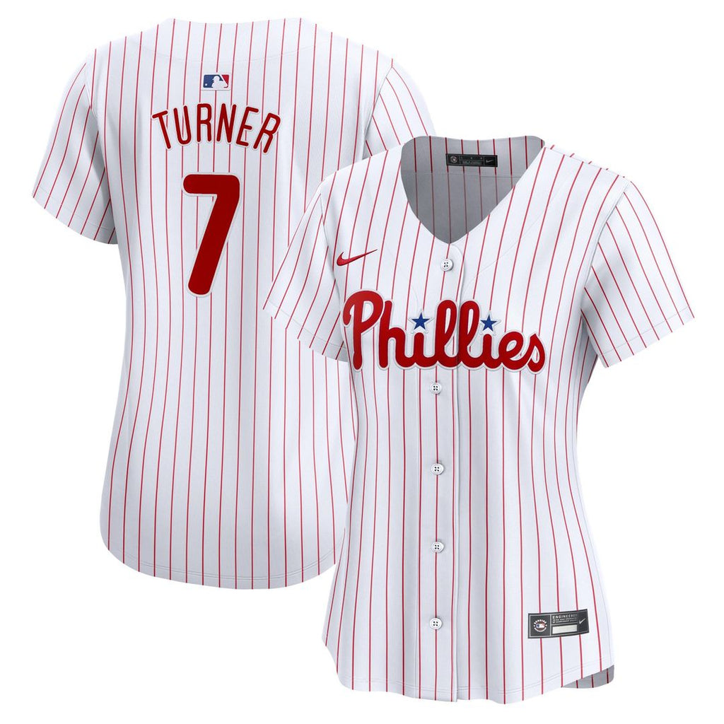 Philadelphia Phillies Trea Turner Women's Home Limited Jersey | White