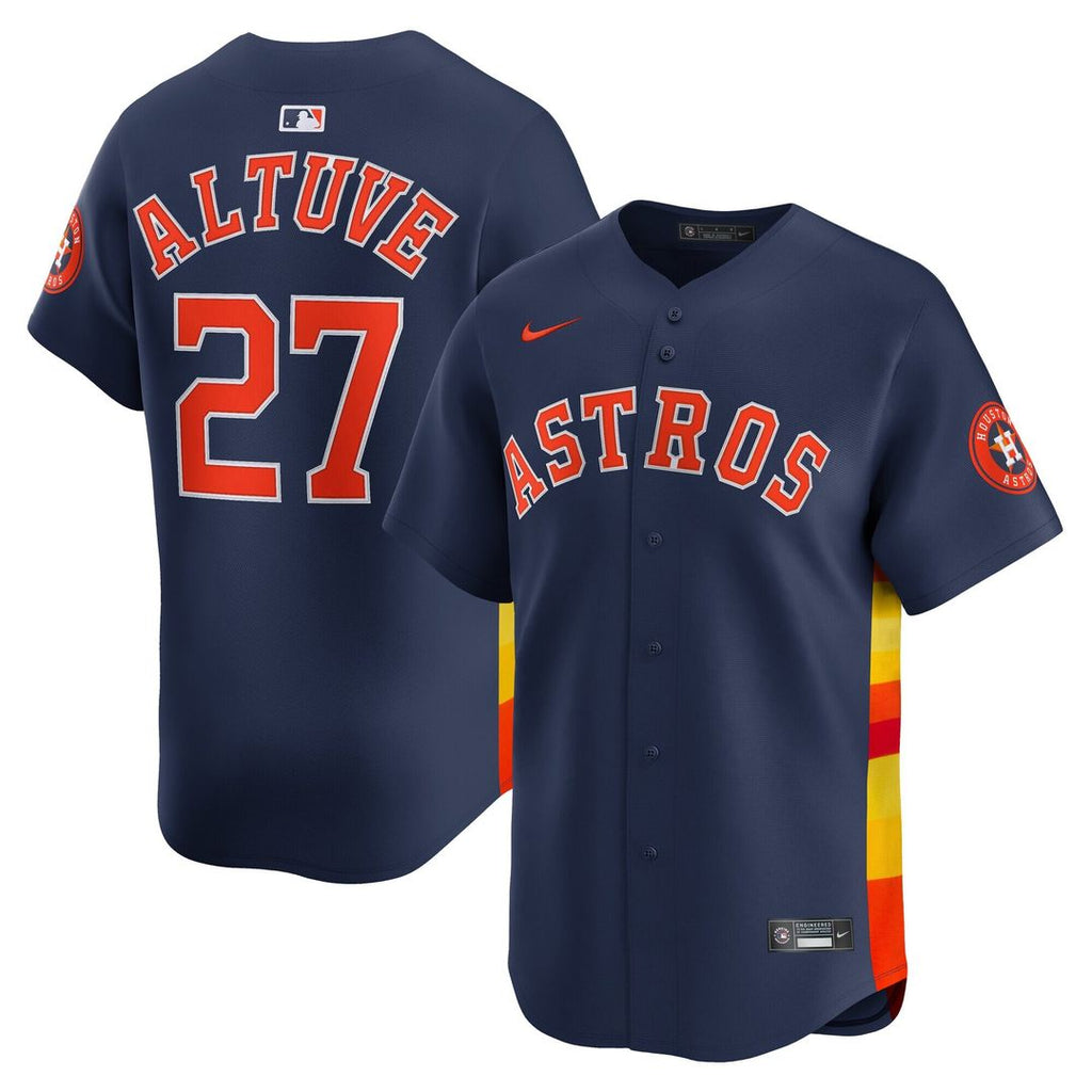 Houston Astros Jose Altuve Alternate Limited Jersey | Navy