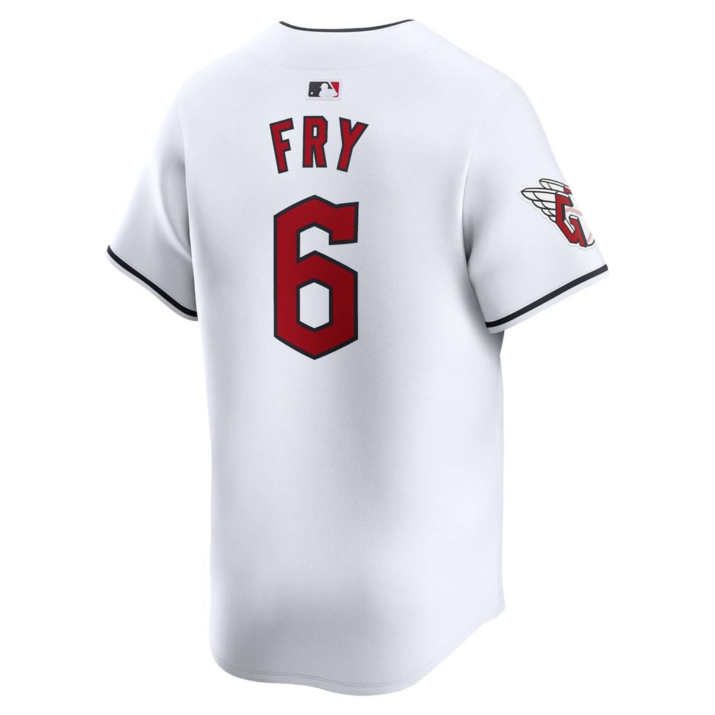 Cleveland Guardians David Fry Home Limited Jersey | White
