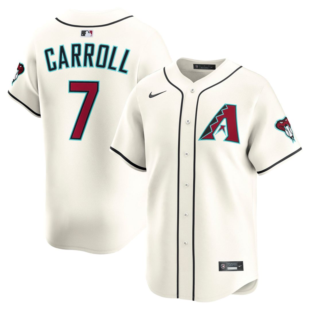 Arizona Diamondbacks Corbin Carroll Home Limited Jersey | Cream