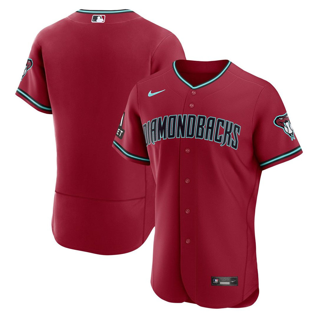 Arizona Diamondbacks Alternate 2 Authentic Jersey | Crimson