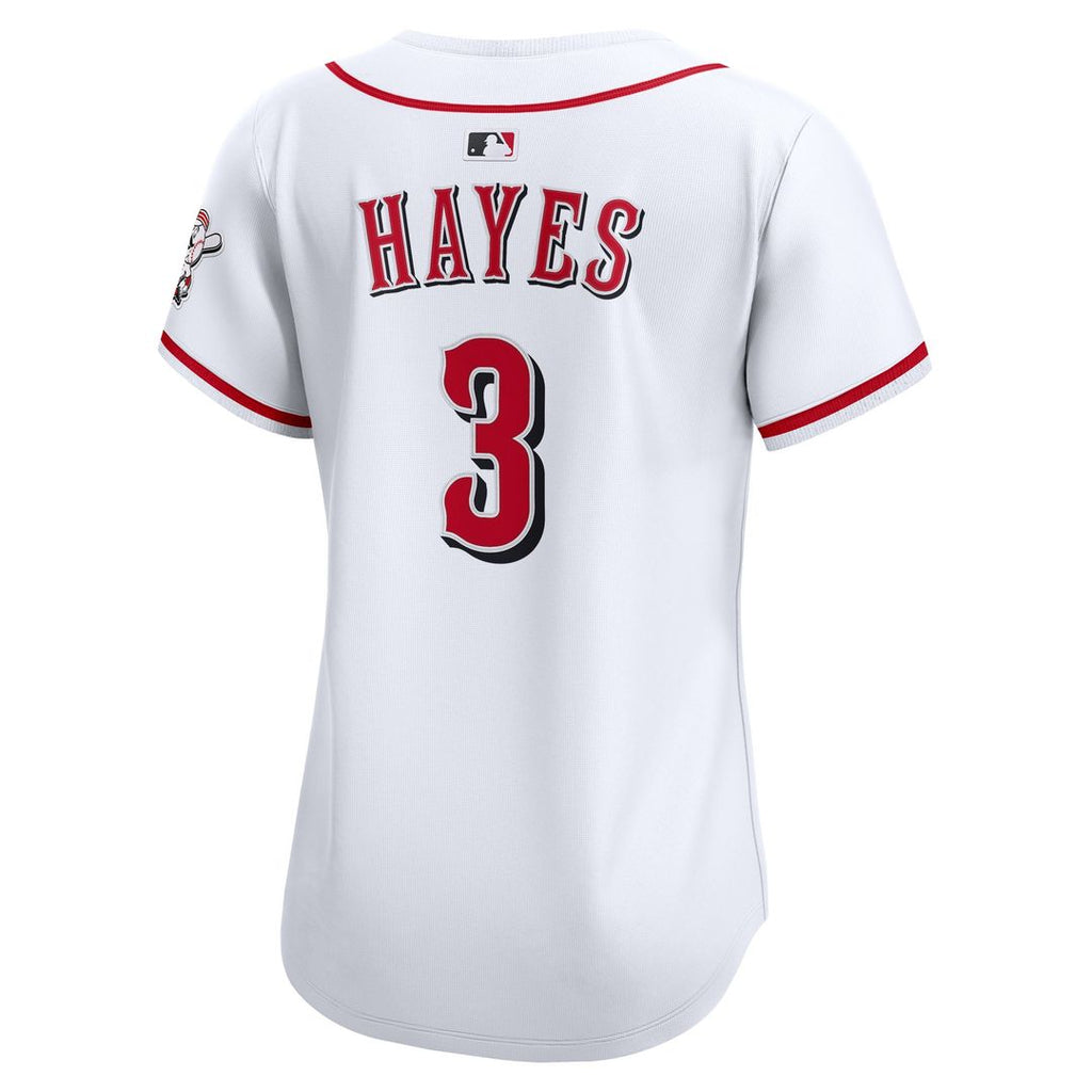 Cincinnati Reds Ke'Bryan Hayes Women's Home Limited Jersey | White